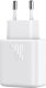 Ładowarka Joyroom Ładowarka Joyroom JR-TCF24 sieciowa USB-C PD 30W QC SFC - biała + kabel USB-C 1m 3