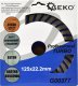 Geko Tarcza diam. do szlif.125mm turbo GEKO(20) 5