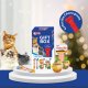 Inaba Foods INABA Cat Ciao Giftbox - Prezent świąteczny dla kota 13 przekąsek + łyżeczka 1