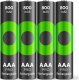GP 1x4 GP ReCyko Pro NiMH Battery AAA/Micro 800mAh Pro 1