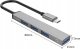 HUB USB Orico Orico Hub USB-C, USB-A 5Gbps, 3*USB-A 2.0, aluminiowy 4