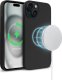 Crong Crong Color Cover Magnetic - Etui iPhone 15 Plus MagSafe (czarny) 5