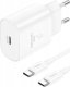 Ładowarka Foneng Ładowarka sieciowa Foneng EU51 USB-C 25W + kabel USB-C - USB-C (biała) 1