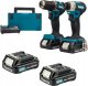 Zestaw narzędzi Makita ZESTAW COMBO LI-LON 18V LXT DDF487+DTD157 2*2.0AH 1