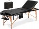 Bodyfit Stół, łóżko do masażu 3-segmentowe drewniane XXL 1