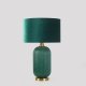 Lampa stołowa Light Prestige Light Prestige Tamiza LP-1515/1T BIG GREEN lampa stołowa lampka 1x40W E27 zielona/złota 15