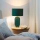Lampa stołowa Light Prestige Light Prestige Tamiza LP-1515/1T BIG GREEN lampa stołowa lampka 1x40W E27 zielona/złota 2