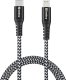 Kabel USB Sandberg Lightning - USB-C 1 m Czarny (Survivor USB-C) 1