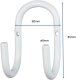 VivoLink Wall Cable Organizer white 2