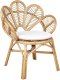 Beliani Fotel paw rattanowy FLORENTINE II 1