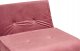 Beliani Sofa welurowa rozkładana różowa VESTFOLD 10