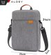 Torba Alogy Torba na laptopa/ iPada Pro Air/ tablet 11-13 cal męska damska Unisex Pasek na ramię etui futerał pokrowiec Alogy saszetka szara 1