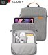 Torba Alogy Torba na laptopa/ iPada Pro Air/ tablet 11-13 cal męska damska Unisex Pasek na ramię etui futerał pokrowiec Alogy saszetka szara 4