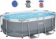 Bestway Basen naziemny Power Steel, owalny, 305x200x84 cm 18