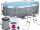 Bestway Basen naziemny Power Steel, owalny, 305x200x84 cm 25
