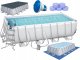 Bestway Basen Power Steel z zestawem, prostokątny, 488x244x122 cm 32