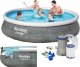 Bestway Nadmuchiwany basen ogrodowy Fast Set z pompą, 396x84 cm Lumarko! 4