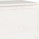 vidaXL Szafka pod telewizor, biała, 140x35x40 cm, lite drewno sosnowe 7