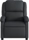 vidaXL Rozkładany fotel, czarny 6
