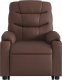 vidaXL Podnoszony fotel masujący, rozkładany, brązowy, ekoskóra 8