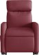vidaXL Podnoszony fotel rozkładany, winna czerwień, obity tkaniną 9
