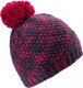 hitec Damska czapka zimowa z pomponem Hi-tec Lady Halla czerwona 2