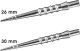Harrows Końcówki steeltip APEX RIDGE silver 26 mm 1
