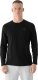 4f Koszulka męska Longsleeve 4F M375 czarna 4FWMM00TLONM375 20S S 1