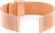 Pacific Bransoleta M6 - siatka HQ - rosegold 22mm 2