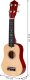 Ecotoys Gitara ukulele dla dzieci drewniana 4 struny nylonowe ECOTOYS 8