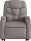 vidaXL Podnoszony fotel rozkładany, elektryczny, kolor taupe, tkanina 9