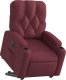 vidaXL Podnoszony fotel masujący, elektryczny, rozkładany, bordowy 3
