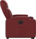 vidaXL Rozkładany fotel pionizujący, elektryczny, bordowy, ekoskóra 10