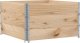 vidaXL Nadstawki paletowe, 3 szt., 100x100 cm, drewno sosnowe 1