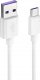 Kabel USB USB-C - USB-C 0.3 m Biały (35139) 1