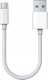 Kabel USB USB-C - USB-C 0.3 m Biały (35139) 2