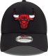 New Era Czapka z daszkiem Chicago Bulls 9FORTY czarna 2
