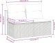 vidaXL 4-cz. sofa ogrodowa z poduszkami, beżowy, rattan PE i akacja 5