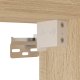 vidaXL Ścienna szafka TV z LED, dąb sonoma, 30x28,5x30 cm 11