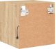 vidaXL Ścienna szafka TV z LED, dąb sonoma, 30x28,5x30 cm 9