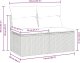 vidaXL 4-cz. sofa ogrodowa z poduszkami, beżowy, rattan PE i akacja 5