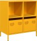 vidaXL Szafka, musztardowa, 68x39x73,5 cm, stal walcowana na zimno 2