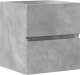 vidaXL Szafka pod umywalkę, szarość betonu, 41x38,5x45 cm 2