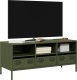 vidaXL Szafka RTV, oliwkowa, 101,5x39x43,5 cm, stal walcowana na zimno 1