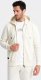 Ombre Dresowy męski bawełniany komplet BASIC bluza rozpinana + joggery  kremowy V5 Z86 M 2