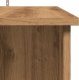 vidaXL Stolik barowy z półkami, dąb artisan, 102x50x103,5 cm 7