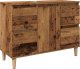 vidaXL Szafka pod umywalkę, stare drewno, 80x33x60 cm 2