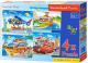 Castorland Puzzle x 4 - Travel the World (247018) 1