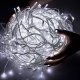Springos Kurtyna świetlna 300 led girlanda, lampki wewnętrzno-zewnętrzne sople biały zimny + flash UNIWERSALNY 22
