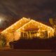 Springos Kurtyna świetlna 500 led girlanda, lampki wewnętrzno-zewnętrzne sople biały ciepły + flash UNIWERSALNY 27